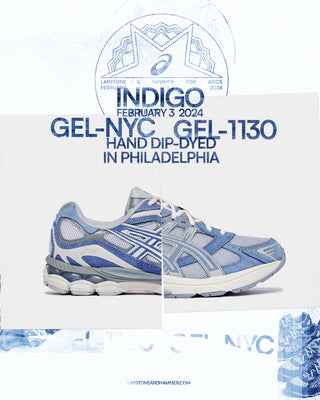 LAPSTONE FOR ASICS "INDIGO DIP DYE"