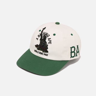 A BATHING APE CAP - GREEN