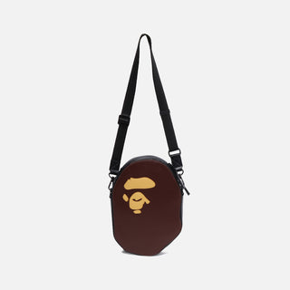 APE HEAD SHOULDER BAG - BROWN