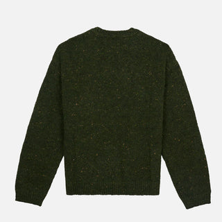 LOGOHEAD ALPACA CREWNECK - GREEN