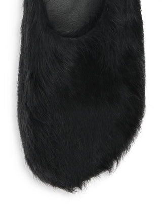 FUSSBETT SABOT - BLACK