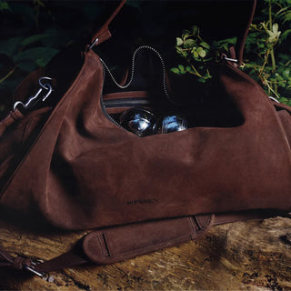 LE PÉRE X PUMA BARREL BAG - CHOCOLATE
