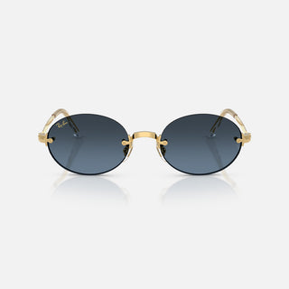 A$AP ROCKY X RAY-BAN RB3929 - GOLD / BLUE GRADIENT DARK GREY