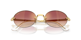 A$AP ROCKY X RAY-BAN RB3929 - POLISHED ARISTA GOLD / CLEAR GRADIENT DARK VIOLET