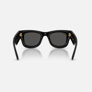 A$AP ROCKY X RAY-BAN WAYFARER PUFFER CRYSTAL PAVÉ EDITION - BLACK
