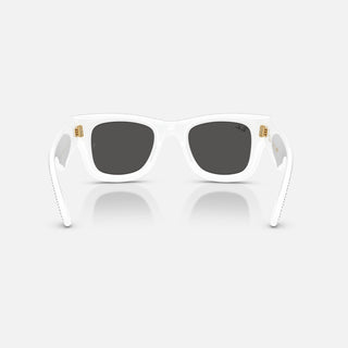 A$AP ROCKY X RAY-BAN WAYFARER PUFFER CRYSTAL PAVÉ EDITION - WHITE