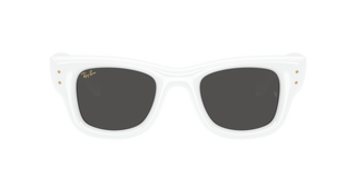 A$AP ROCKY X RAY-BAN WAYFARER PUFFER - POLISHED WHITE