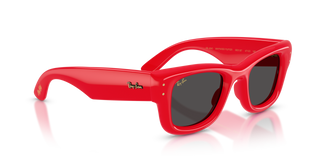 A$AP ROCKY X RAY-BAN WAYFARER PUFFER - POLISHED RED