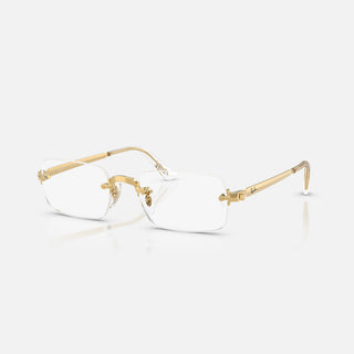 A$AP ROCKY X RAY-BAN RX3928V - GOLD / CLEAR