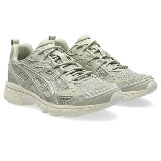 GEL-NUNOBIKI - DRIED LEAF GREEN / PURE SILVER