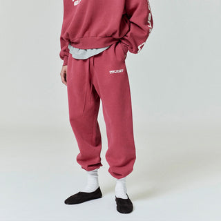 HEAVY FLEECE CLASSIC SWEATPANT - CRIMSON