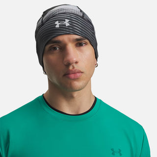 VELOCITI STORM BEANIE - WHITE / BLACK / REFLECTIVE