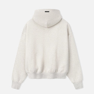 SIGNATURE CLASSIC FULL ZIP HOODIE - OATMEAL HEATHER