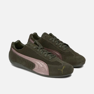 SPEEDCAT PREMIUM - DARK OLIVE / MATTE SILVER