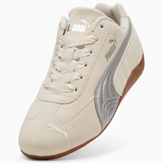 SPEEDCAT METALLIC JR - ALPINE SNOW / METALLIC SILVER