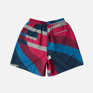 VERTICAL FOREST SWIM SHORT - BLUE