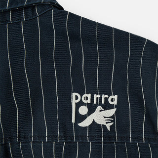 MEANDERING LINES SHIRT - NAVY BLUE