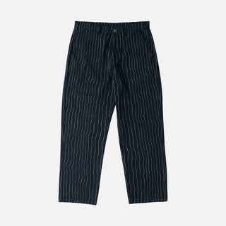MEANDERING PANTS - NAVY BLUE