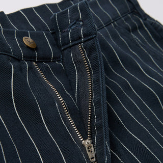 MEANDERING PANTS - NAVY BLUE