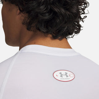 UA HEAT GEAR ELITE S/S - WHITE