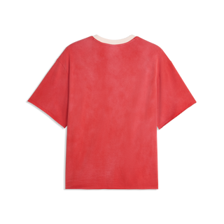 NAHMIAS X PUMA GRAPHIC RINGER  TEE - CANDY APPLE