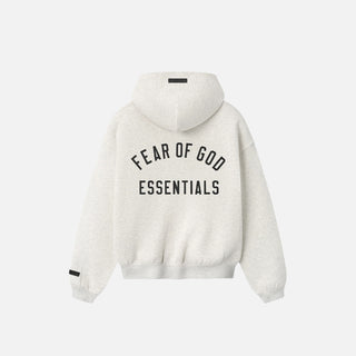 KIDS CLASSIC FULL ZIP HOODIE - OATMEAL HEATHER