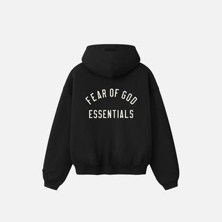 KIDS CLASSIC FULL ZIP HOODIE - VINTAGE BLACK