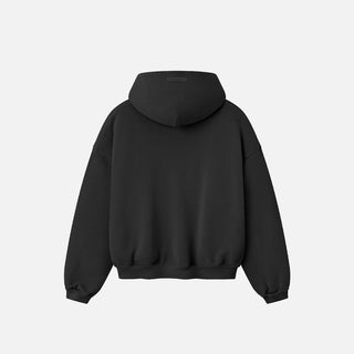 KIDS CAMPUS 90S HOODIE - FADED BLACK