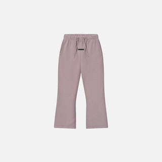 KIDS CAMPUS FLARE SWEATPANT - FADED MAUVE