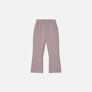 KIDS CAMPUS FLARE SWEATPANT - FADED MAUVE