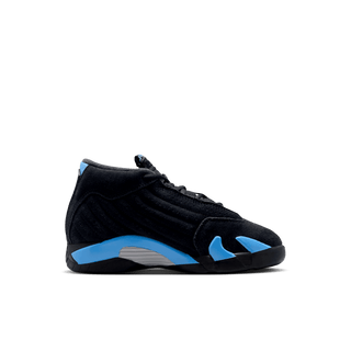 JORDAN 14 RETRO (PS) "BLACK / UNIVERSITY BLUE"