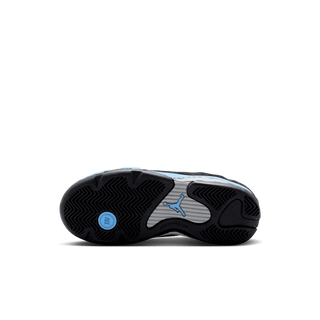 JORDAN 14 RETRO (PS) "BLACK / UNIVERSITY BLUE"
