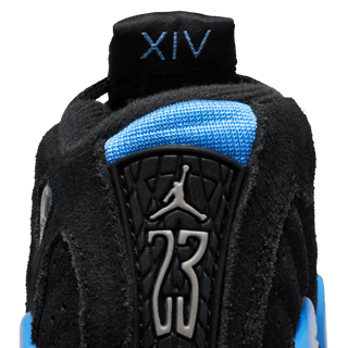 JORDAN 14 RETRO (TD) "BLACK / UNIVERSITY BLUE"