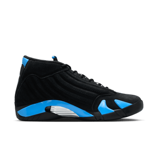 AIR JORDAN 14 RETRO "BLACK / UNIVERSITY BLUE"