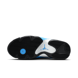 AIR JORDAN 14 RETRO "BLACK / UNIVERSITY BLUE"