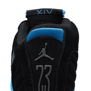 AIR JORDAN 14 RETRO (GS) "BLACK / UNIVERSITY BLUE"