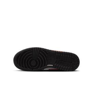 AIR JORDAN 1 LOW (GS) - BLACK / STARFISH / WHITE