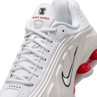 WMNS SHOX R4 - WHITE / PHANTOM / PICANTE RED