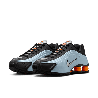 WMNS SHOX R4 - BLUE TINT / METALLIC SILVER / TOTAL ORANGE