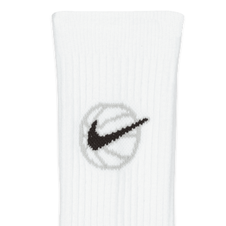 EVERYDAY CREW BASKETBALL SOCKS (3 PACK) - WHITE