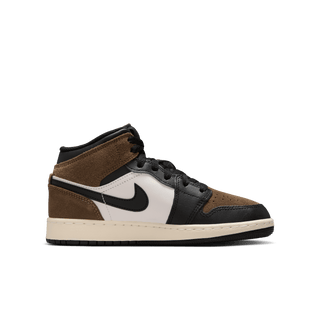 AIR JORDAN 1 MID (GS) - BLACK / PALOMINO