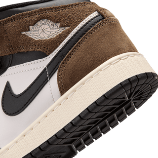 AIR JORDAN 1 MID (GS) - BLACK / PALOMINO