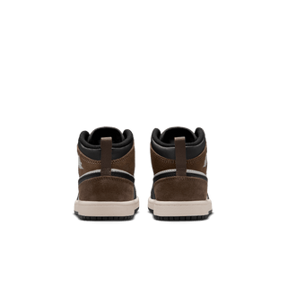 JORDAN 1 MID (PS) - BLACK / PALOMINO