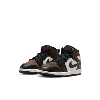 JORDAN 1 MID (PS) - BLACK / PALOMINO