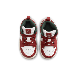 JORDAN 1 MID (TD) - SAIL / MIDNIGHT GREEN / REDSTONE