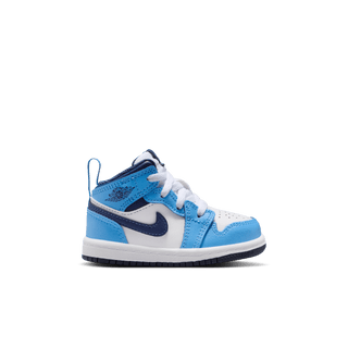 JORDAN 1 MID (TD) - UNIVERSITY BLUE / WHITE / MIDNIGHT NAVY