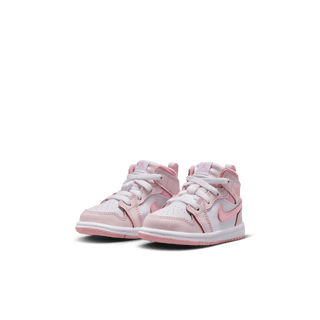 JORDAN 1 MID (TD) - PEARL PINK / MEDIUM SOFT PINK