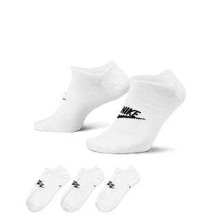 NIKE EVERYDAY ESSENTIAL NO SHOW 3PACK SOCKS - WHITE
