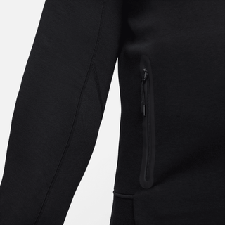 TECH FLEECE FULL-ZIP HOODIE - BLACK