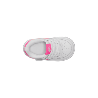 FORCE 1 LOW EASYON (TD) - WHITE / LASER FUCHSIA